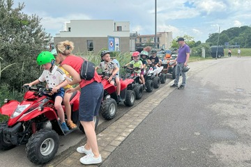 Kinderquad fahren am Hainer See