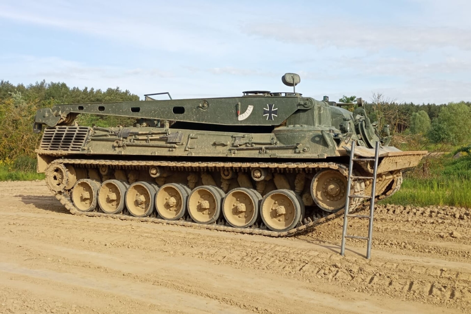 Panzer fahren Leopard 1