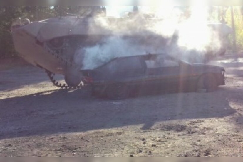 Panzer fahren BMP inkl. Car-Crashing 🥇 Fürstenau ...