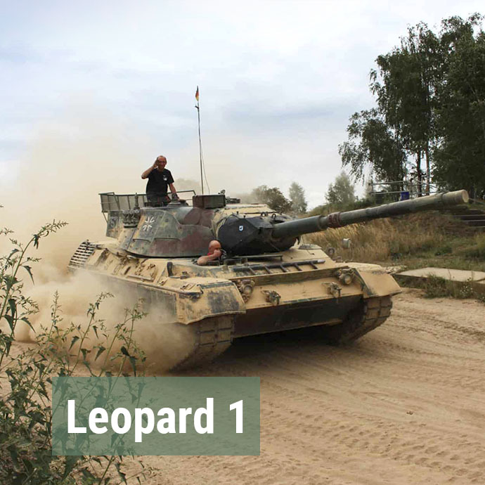Leopard 1 fahren